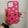 Ốp lưng iPhone 15 họa tiết trái tim dễ thương in 3D - Thumbnail 5