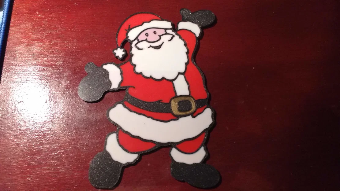 Nam châm tủ lạnh Ông già Noel 5 màu cho MMU - Image 1