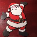 Nam châm tủ lạnh Ông già Noel 5 màu cho MMU - Thumbnail 1
