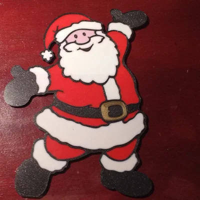 Nam châm tủ lạnh Ông già Noel 5 màu cho MMU