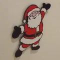 Nam châm tủ lạnh Ông già Noel 5 màu cho MMU - Thumbnail 2