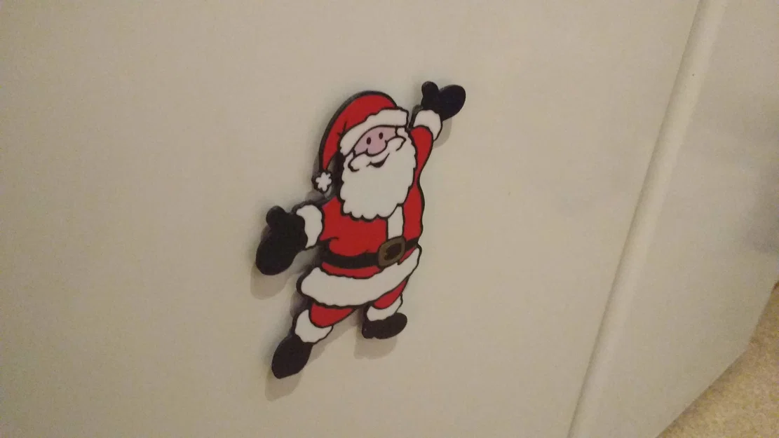 Nam châm tủ lạnh Ông già Noel 5 màu cho MMU - Image 3