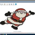 Nam châm tủ lạnh Ông già Noel 5 màu cho MMU - Thumbnail 5
