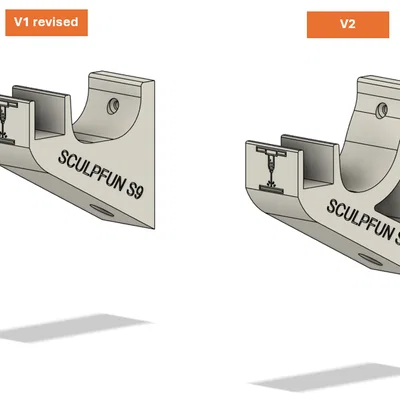 Gá treo tường cho Sculpfun S9 (Wall mount)
