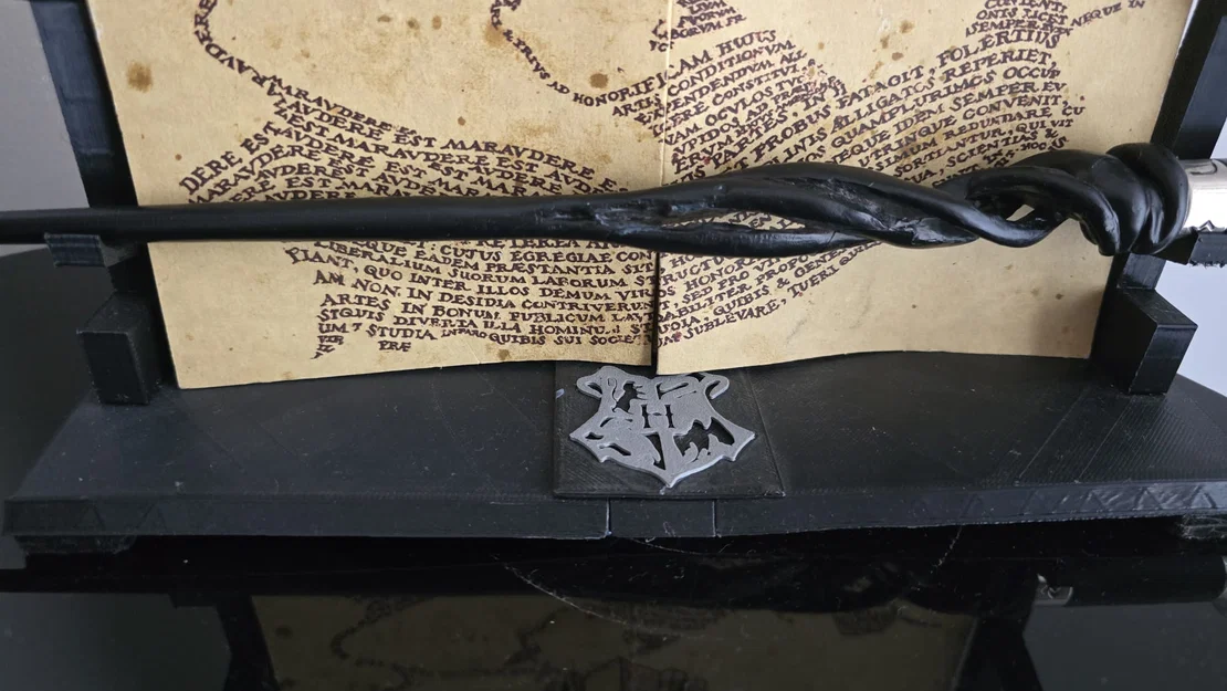 Harry Potter - Holder/Organizer Bản đồ Marauders & 8 cây đũa phép - Image 4