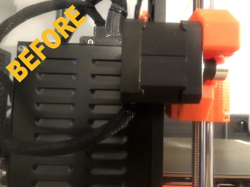 Bảo vệ cáp motor trục X cho Prusa MK4/MK4S - Image 3