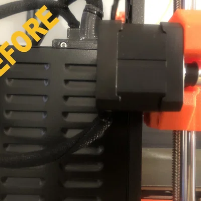 Bảo vệ cáp motor trục X cho Prusa MK4/MK4S