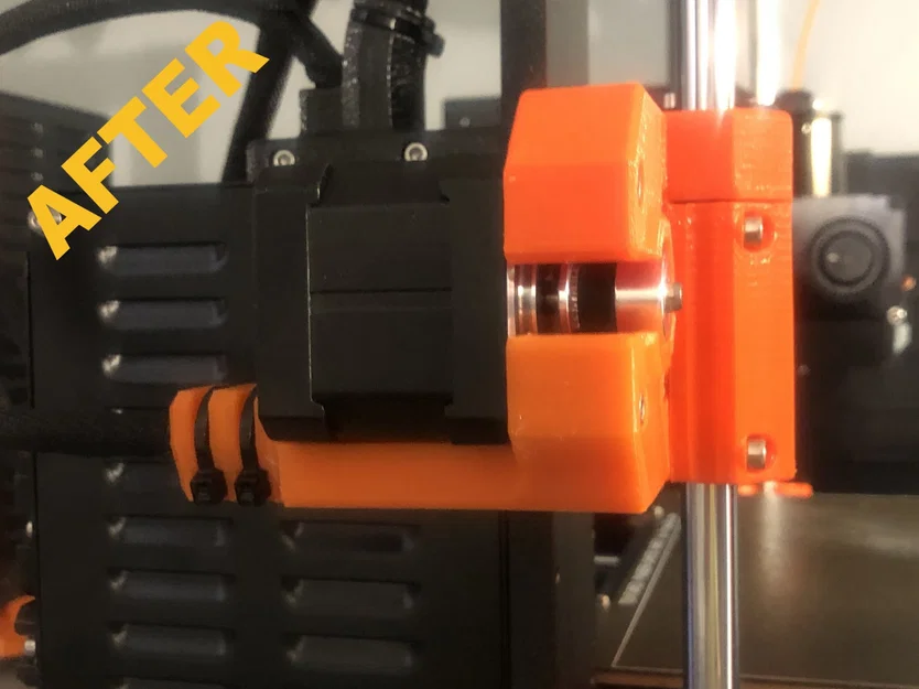Bảo vệ cáp motor trục X cho Prusa MK4/MK4S - Image 6