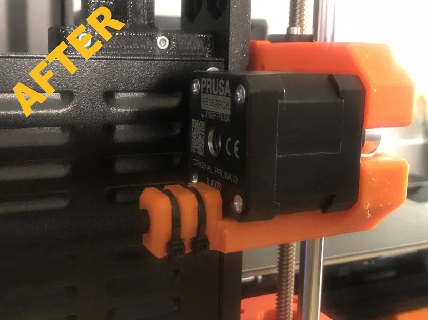 Bảo vệ cáp motor trục X cho Prusa MK4/MK4S - Image 7
