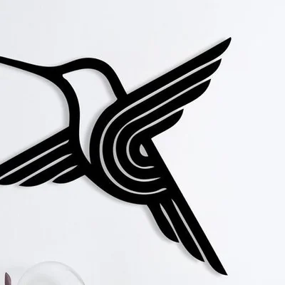 Mẫu Chim Ruồi Hình Học (Geometric Colibri) In 3D Trang Trí Độc Đáo