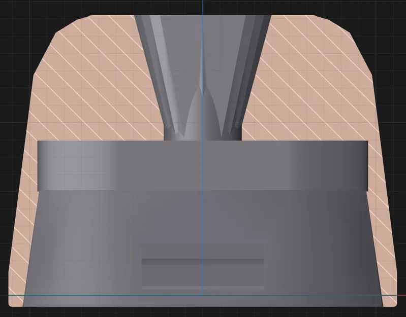 Đầu Drip Tip V2 cho Caliburn G2 Pod (Top Cap) - dùng lại seal zin - Image 3
