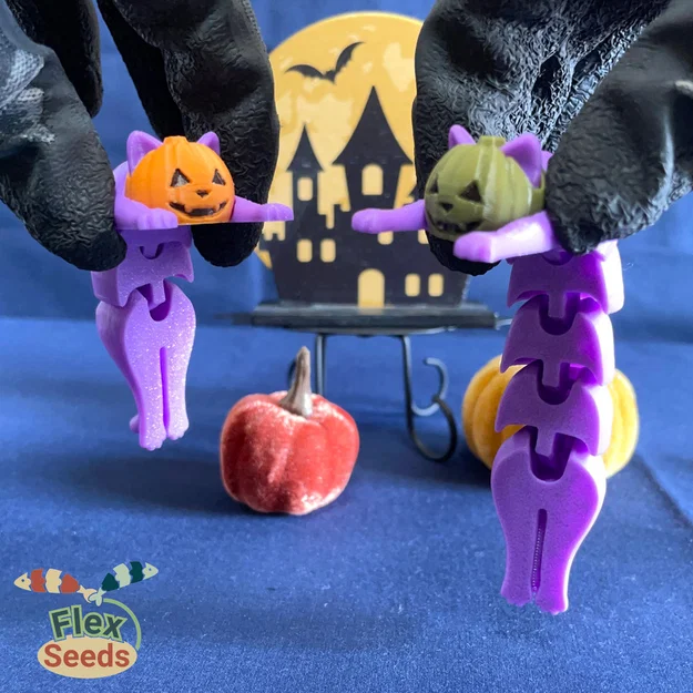 Flexi Mèo Bí Ngô (Print-in-place) - Image 8