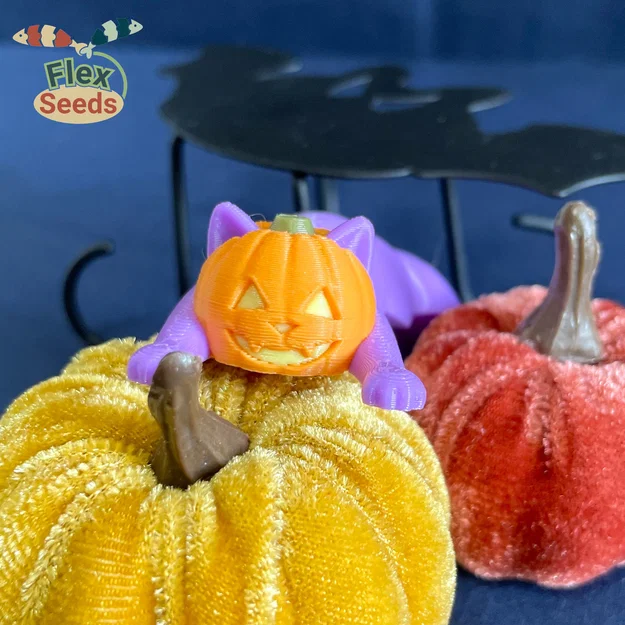 Flexi Mèo Bí Ngô (Print-in-place) - Image 10