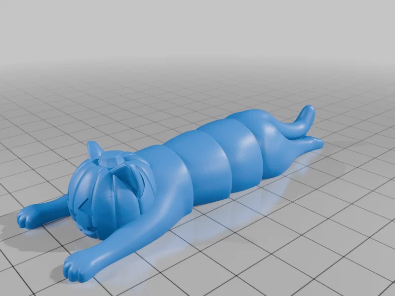 Flexi Mèo Bí Ngô (Print-in-place) - Image 12