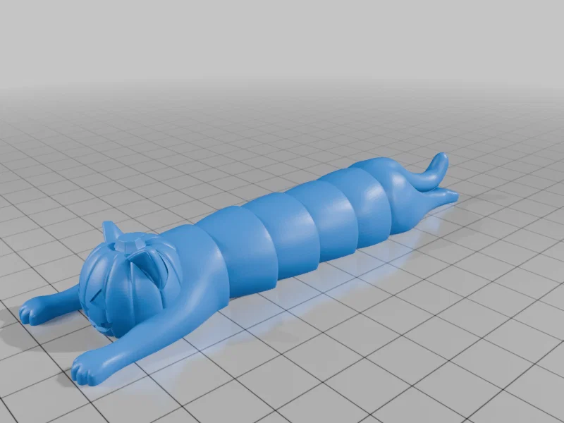 Flexi Mèo Bí Ngô (Print-in-place) - Image 13