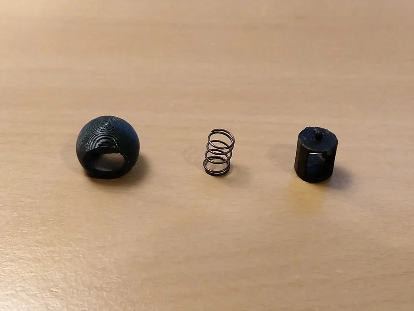 Chốt chặn dây rút hình cầu (Generic Spherical Cord Lock/Stopper/Toggle) - Image 2