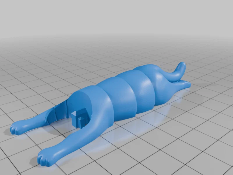 Flexi Mèo Bí Ngô (Print-in-place) - Image 17