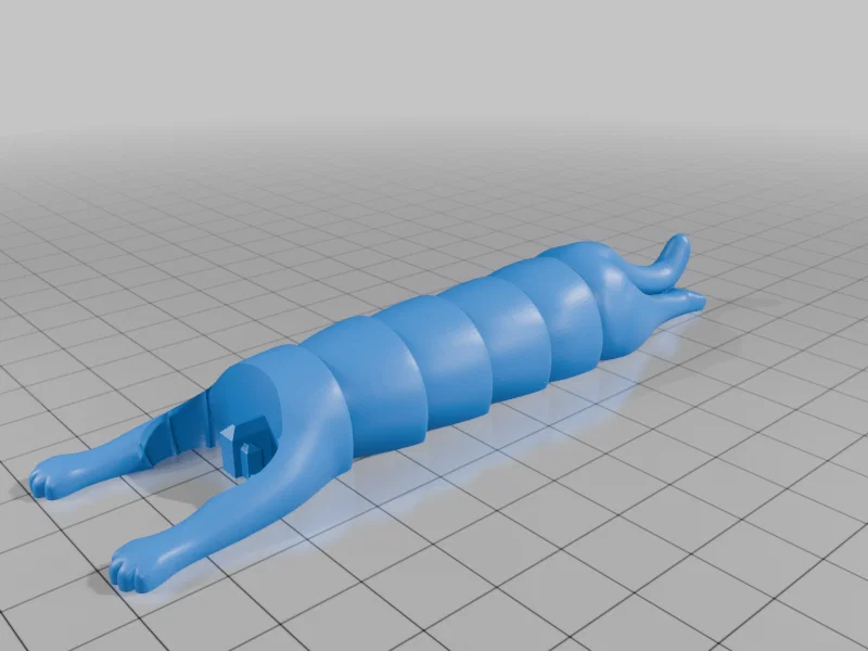 Flexi Mèo Bí Ngô (Print-in-place) - Image 18