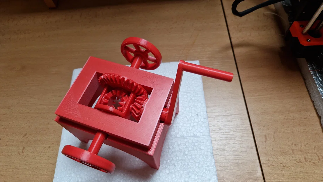 Mô hình bộ vi sai 3D chức năng – Học tập cơ khí trực quan - Image 1