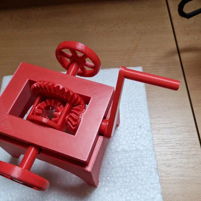 Mô hình bộ vi sai 3D chức năng – Học tập cơ khí trực quan