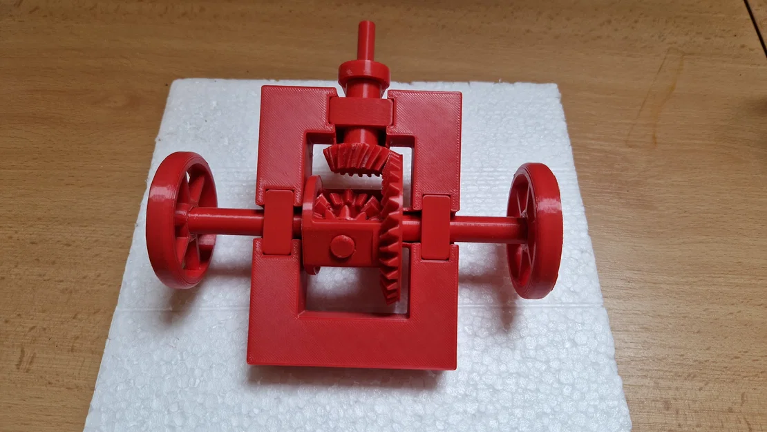 Mô hình bộ vi sai 3D chức năng – Học tập cơ khí trực quan - Image 2