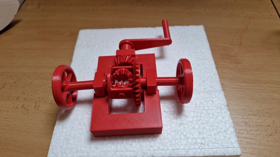 Mô hình bộ vi sai 3D chức năng – Học tập cơ khí trực quan - Image 5