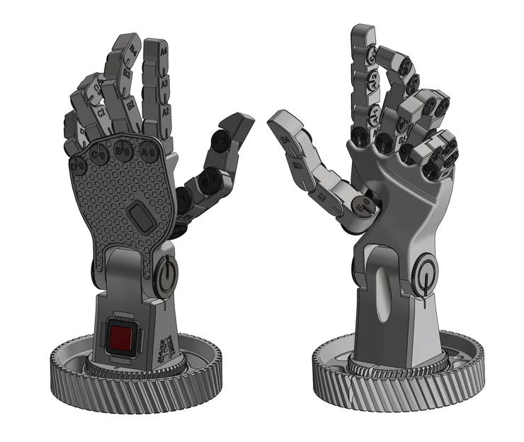 Bàn tay Robot Tạo Dáng (Tay Trái) (PLA) - Image 2