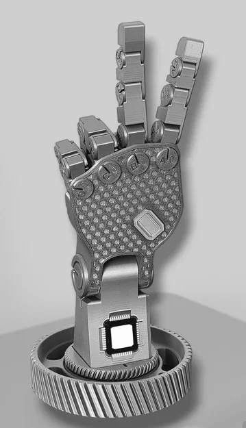 Bàn tay Robot Tạo Dáng (Tay Trái) (PLA) - Image 5