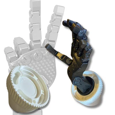 Mô hình bàn tay robot khớp nối 3D - Dự án DIY STEM thú vị