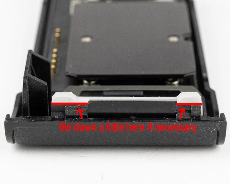 Chốt khóa nắp lưng Nikon F100 (Nikon F100 back door latch) - Image 2
