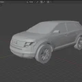 Mô hình 2010 Ford Edge in 3D chi tiết - File STL miễn phí - Thumbnail 1