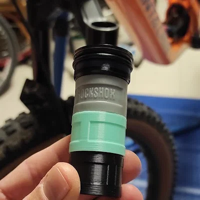 Bottomless Token 30mm cho phuộc xe đạp Rockshox 35mm (In 3D)