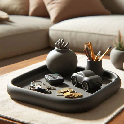 Khay Đựng Chìa Khóa Thiết Kế Bo Tròn (Rounded Design Key Tray)