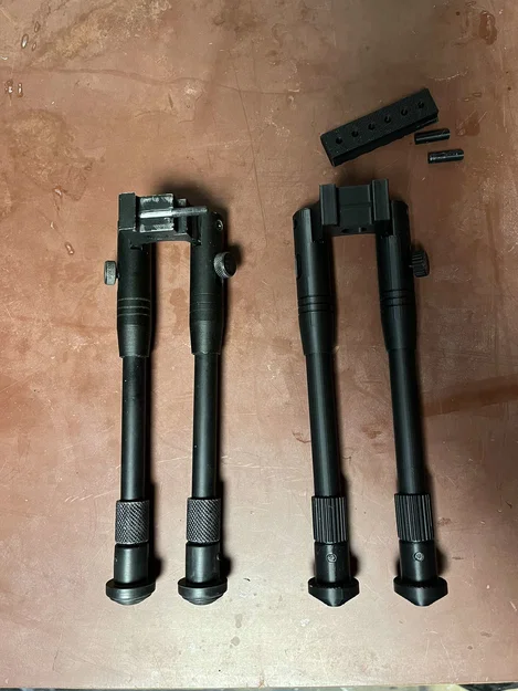 Chân chống 2 càng (Bipod) – Nožičky cho Airsoft, BB gun, Air gun - Image 2