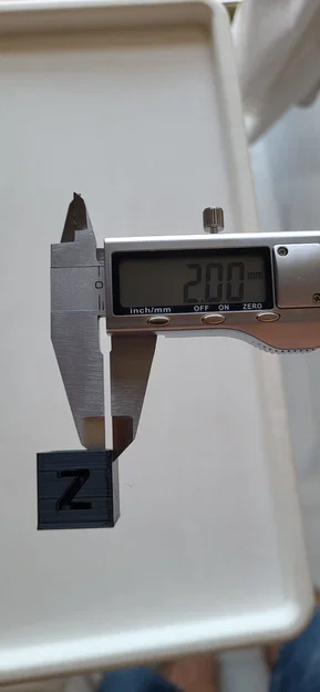 Khối lập phương hiệu chuẩn máy in 3D (Calibration Cube) 20mm - Image 1