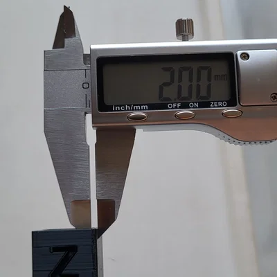 Khối lập phương hiệu chuẩn máy in 3D (Calibration Cube) 20mm