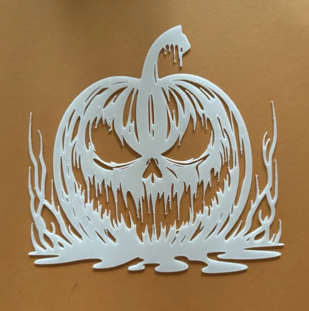 Mô hình treo tường quả bí ngô Halloween phát sáng cực đẹp - Image 1