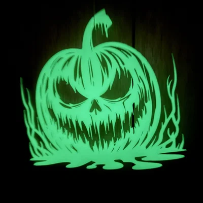 Mô hình treo tường quả bí ngô Halloween phát sáng cực đẹp