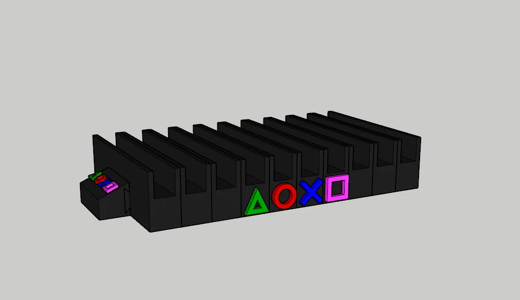 Khay Đựng Đĩa Game Modular Cho PS4 và PS5 Độc Đáo - Image 2