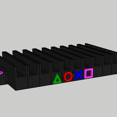 Khay Đựng Đĩa Game Modular Cho PS4 và PS5 Độc Đáo