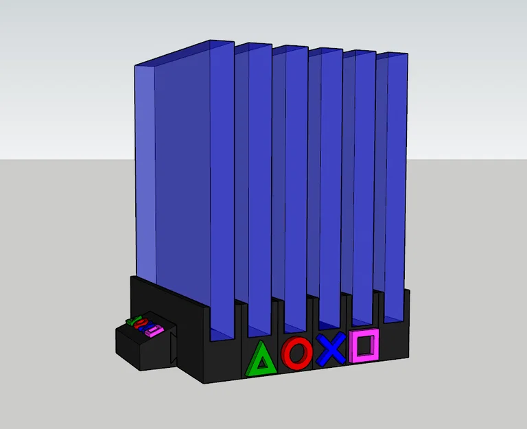 Khay Đựng Đĩa Game Modular Cho PS4 và PS5 Độc Đáo - Image 3