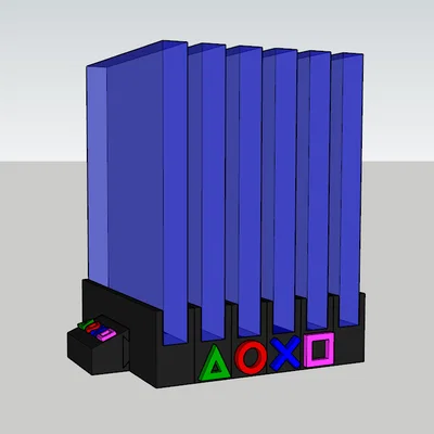 Khay Đựng Đĩa Game Modular Cho PS4 và PS5 Độc Đáo