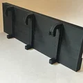 Giá treo sạc pin Milwaukee M12 M18 cho bảng Ikea Skadis - Thumbnail 3