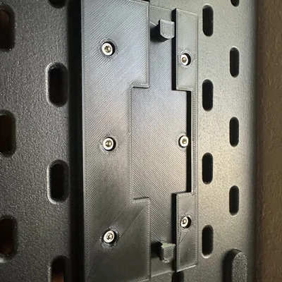 Giá Treo Sạc Milwaukee cho Ikea Skadis M12/M18 dùng M3 T-Nut - REMIX