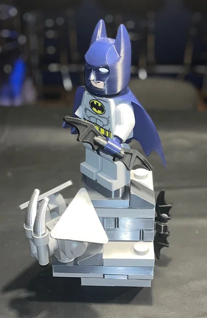 Mô hình Brick Batman Rooftop trưng bày cỡ đại (tỉ lệ 5:1) - Image 3