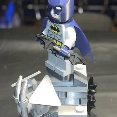 Mô hình Brick Batman Rooftop trưng bày cỡ đại (tỉ lệ 5:1)