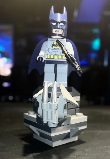 Mô hình Brick Batman Rooftop trưng bày cỡ đại (tỉ lệ 5:1) - Image 5