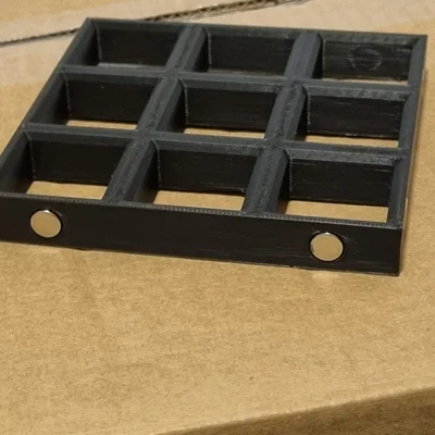 Grid tương thích Dungeon Blocks có lỗ nam châm