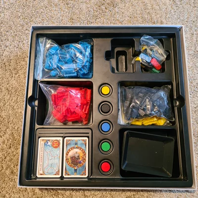 Bộ phụ kiện in 3D cho Board game Ticket to Ride (Insert khay đựng)