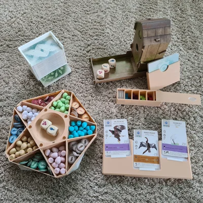 Wingspan - phụ kiện game, insert (LẮP NHANH)